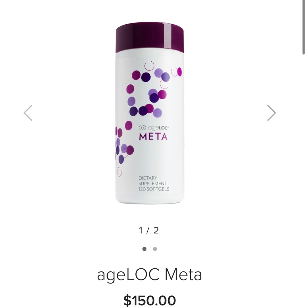 NuSkin AgeLOC Meta 60 day supply plus bonus